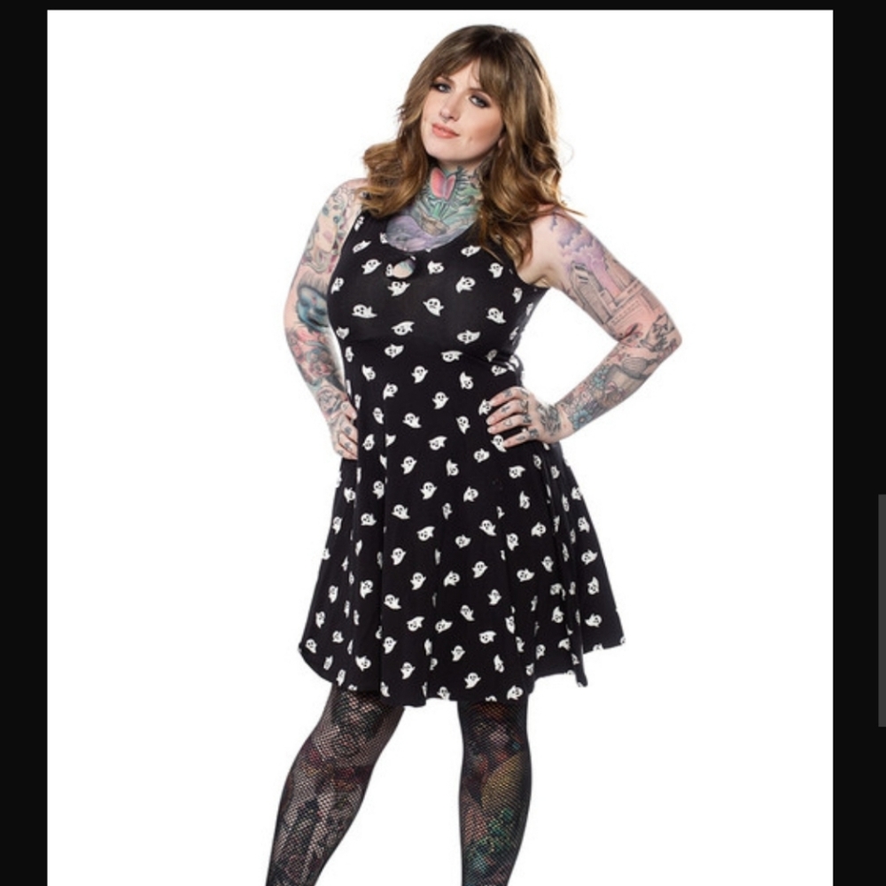 Keyhole Ghost Dress